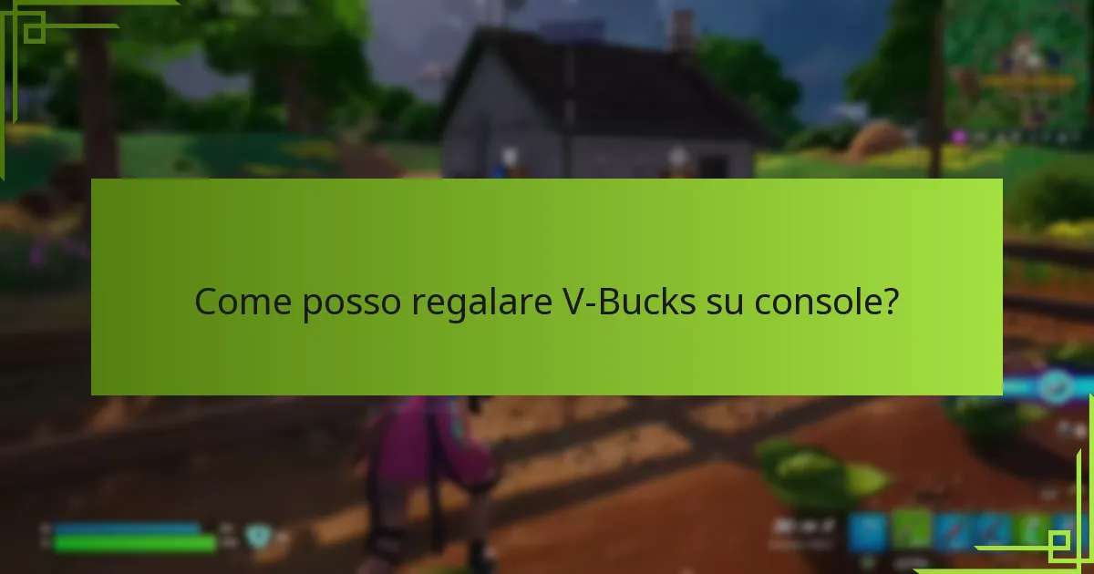A chi posso inviare V-Bucks?