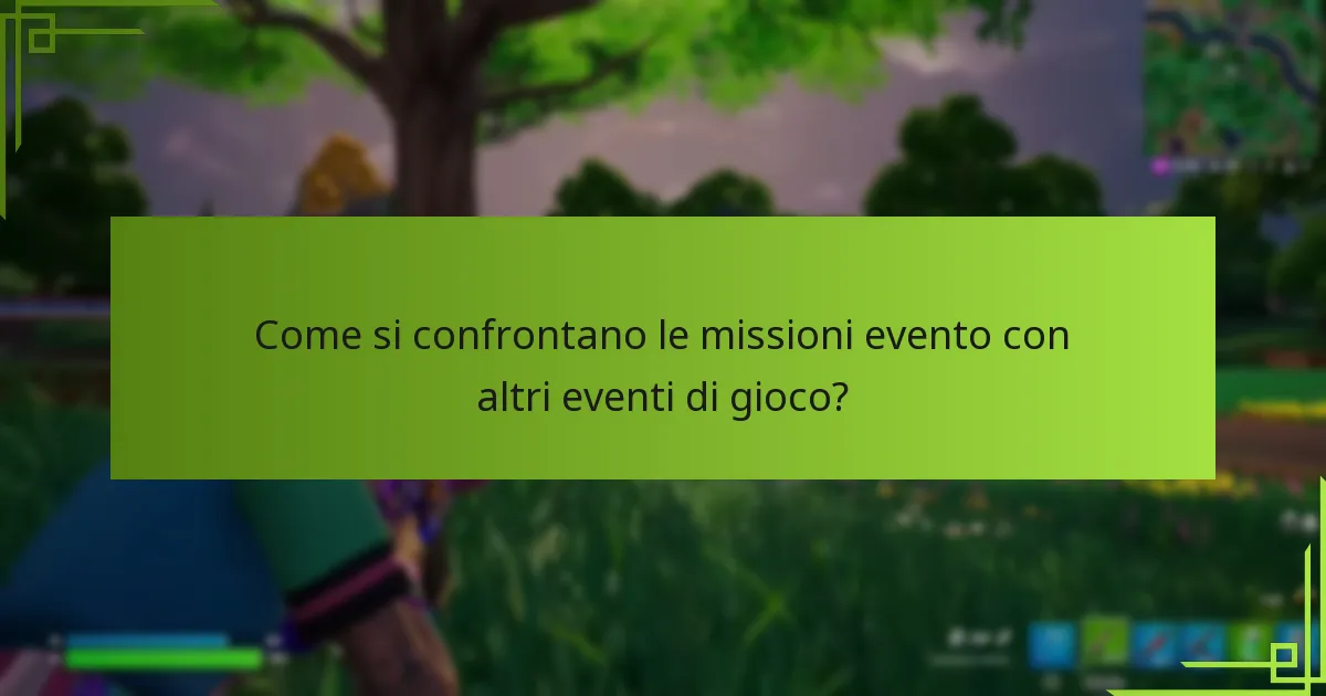 Quali ricompense possono aspettarsi i giocatori dalle missioni evento?