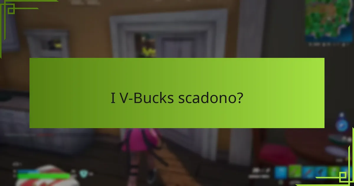 Come si confrontano i V-Bucks con altre valute in-game?